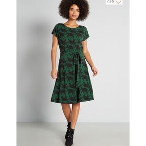 [Modcloth] Elephant Day Parade Dress, 2X